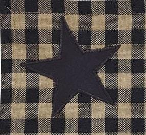 Black Star Prairie Curtain