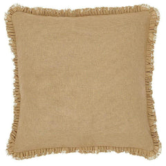 Burlap Natural Euro Sham